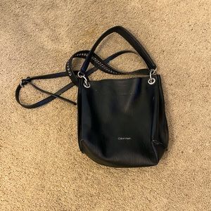 Black Calvin Klein Purse|Removable Straps|Excellent Condition|Lightly Used|Black